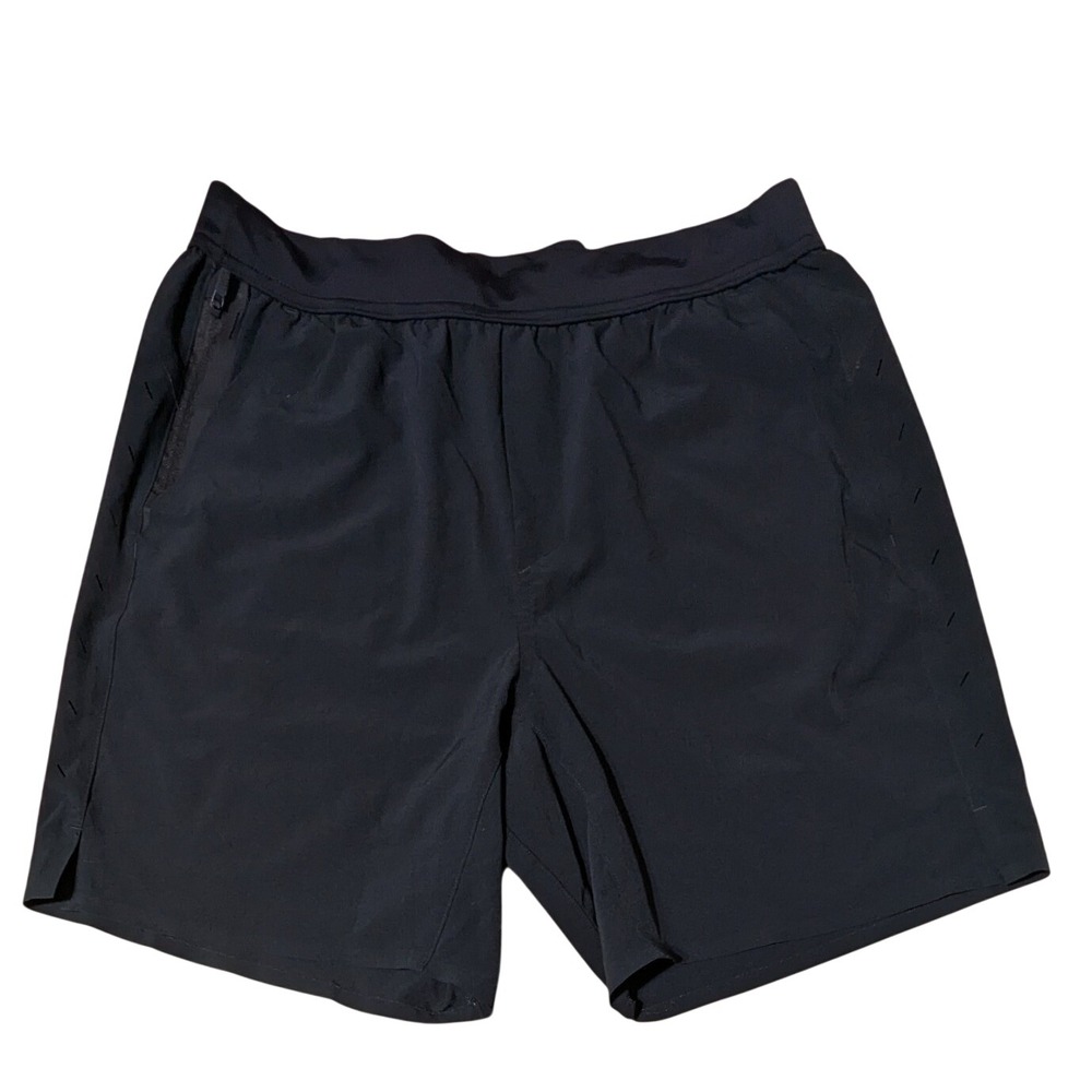 Ten Thousand Interval Short Mens Medium Black 7" Inseam Athletic Gym Workout